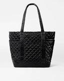 MZ Wallace Large Empire Tote, Black Liquid-MZ Wallace