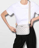 MZ Wallace Metro Camera Bag, Oyster Metallic-MZ Wallace