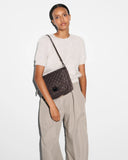 MZ Wallace Medium Crosby Lock Crossbody, Espresso-MZ Wallace