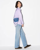 MZ Wallace Micro Crosby Sling, True Blue Denim-MZ Wallace