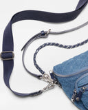 MZ Wallace Micro Crosby Sling, True Blue Denim-MZ Wallace