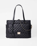 MZ Wallace Crosby Lock Tote, Black-MZ Wallace