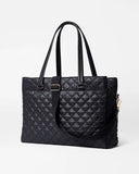 MZ Wallace Crosby Lock Tote, Black-MZ Wallace