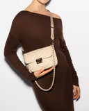 MZ Wallace Crosby Lock Crossbody, Buff-MZ Wallace