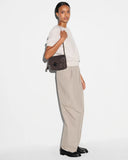 MZ Wallace Small Crosby Lock Crossbody, Espresso-MZ Wallace