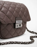 MZ Wallace Small Crosby Lock Crossbody, Espresso-MZ Wallace