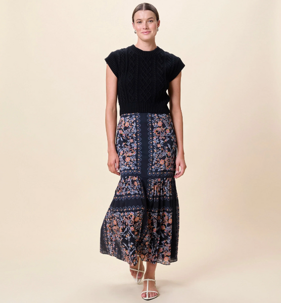 Cleobella Marjorie Skirt, Dark La Ramos-Cleobella