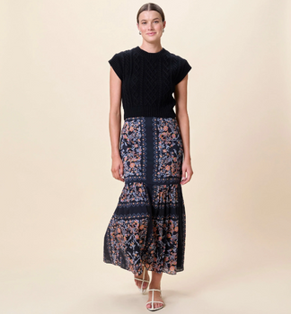 Cleobella Marjorie Skirt, Dark La Ramos-Cleobella