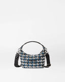 MZ Wallace Mini Woven Hobo, Midnight Woven-MZ Wallace