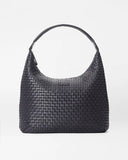 MZ Wallace Woven Shoulder Bag, Black-MZ Wallace