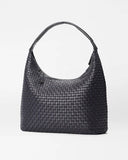 MZ Wallace Woven Shoulder Bag, Black-MZ Wallace