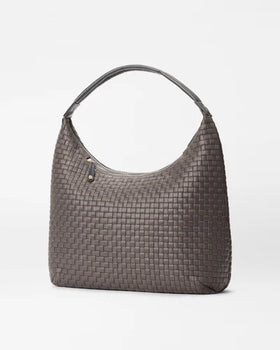 MZ Wallace Woven Shoulder Bag, Magnet-MZ Wallace