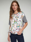 Keira Tie Shirt, California-Vilagallo