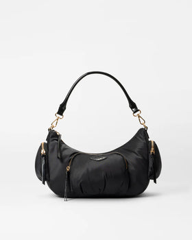 MZ Wallace Medium Chelsea Shoulder, Black-MZ Wallace