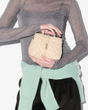 Mini Astor Top Handle, Buff-MZ Wallace