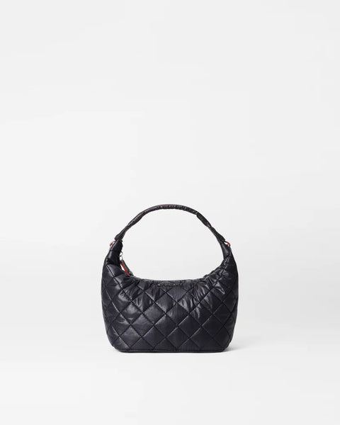 MZ Wallace Mini Metro Hobo, Black-MZ Wallace
