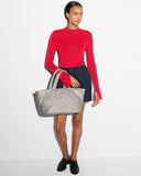 MZ Wallace Medium Metro City Tote, Sable Pearl Metallic-MZ Wallace