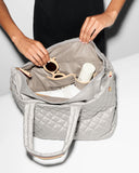 MZ Wallace Medium Metro City Tote, Sable Pearl Metallic-MZ Wallace