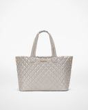 MZ Wallace Medium Metro City Tote, Sable Pearl Metallic-MZ Wallace