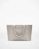 MZ Wallace Medium Metro City Tote, Sable Pearl Metallic-MZ Wallace