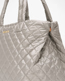 MZ Wallace Medium Metro City Tote, Sable Pearl Metallic-MZ Wallace