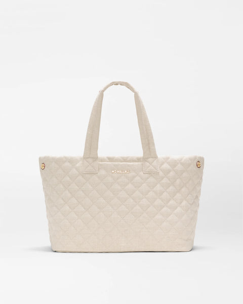 MZ Wallace Medium Metro City Tote, Sandy Linen-MZ Wallace