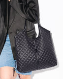 MZ Wallace Large Astor Tote, Black-MZ Wallace