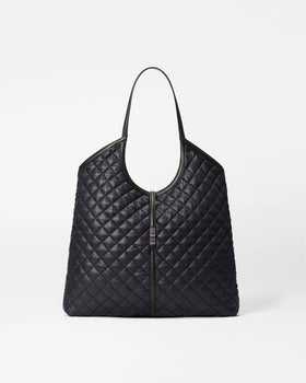MZ Wallace Large Astor Tote, Black-MZ Wallace