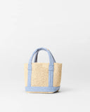 MZ Wallace Mini Crochet Tote, Light Denim-MZ Wallace