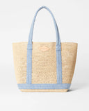 MZ Wallace Medium Crochet Tote, Light Denim-MZ Wallace