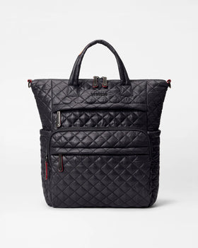 MZW Medium Utility Packpack, Black-MZ Wallace
