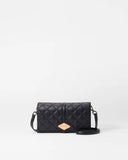 MZ Wallace Astor Convertible Clutch, Black-MZ Wallace