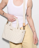MZ Wallace Small Metro City Tote, Sandshell-MZ Wallace
