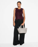 MZ Wallace Small Metro City Tote, Sable Pearl Metallic-MZ Wallace