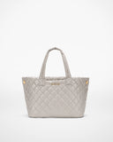MZ Wallace Small Metro City Tote, Sable Pearl Metallic-MZ Wallace