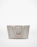 MZ Wallace Small Metro City Tote, Sable Pearl Metallic-MZ Wallace