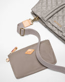 MZ Wallace Small Metro City Tote, Sable Pearl Metallic-MZ Wallace