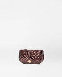 MZ Wallace Astor Convertible Clutch, Bordeaux Lacquer-MZ Wallace