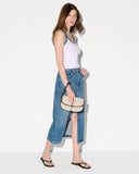 MZ Wallace Astor Convertible Clutch, Sandy Linen-MZ Wallace
