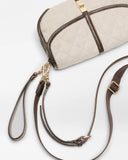 MZ Wallace Astor Convertible Clutch, Sandy Linen-MZ Wallace