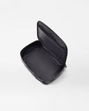 MZ Wallace Zip Round Cosmetic, Black Lacquer-MZ Wallace