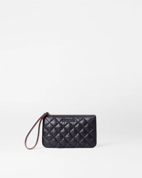 MZ Flat Metro Wristlet, Black