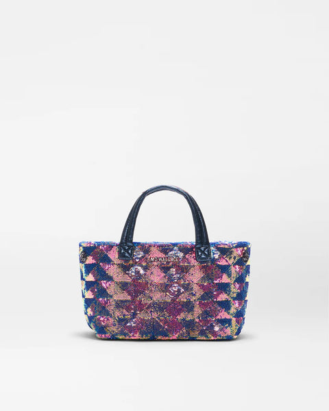 MZ Wallace Mini City Tote, Aurora Sequin-MZ Wallace