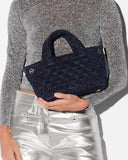 MZ Wallace Mini City Tote, Midnight Shimmer-MZ Wallace