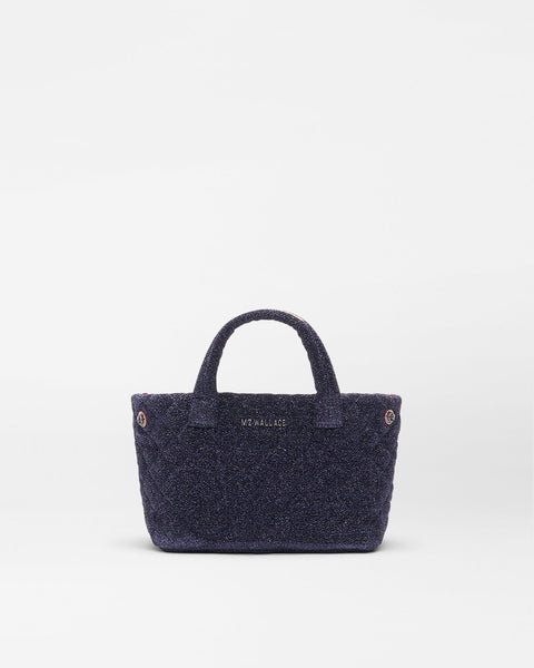 MZ Wallace Mini City Tote, Midnight Shimmer-MZ Wallace