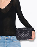 MZ Wallace Medium Double Zip Cosmetic, Black-MZ Wallace