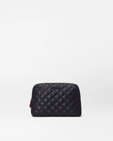 MZ Wallace Medium Double Zip Cosmetic, Black-MZ Wallace