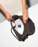 MZ Wallace Crosby Lock Shoulder, Espresso-MZ Wallace