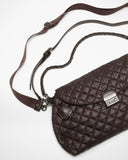 MZ Wallace Crosby Lock Shoulder, Espresso-MZ Wallace
