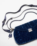 MZ Wallace Crosby Lock Shoulder, Midnight Vlevet-MZ Wallace